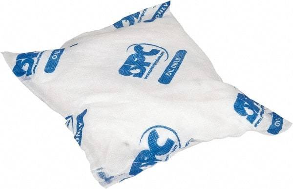 Brady SPC Sorbents - 9 Inch Long x 9 Inch Wide Sorbent Pillow - 19 Gallon Capacity, Oil Only - Americas Industrial Supply
