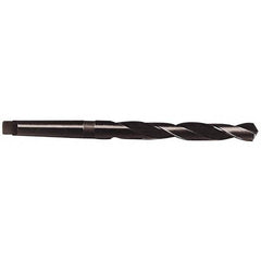 Interstate - 3-1/4", 5MT 118° Point High Speed Steel Taper Shank Drill Bit - Americas Industrial Supply