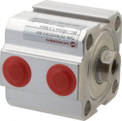 Norgren - 1/2" Stroke x 1-1/4" Bore Double Acting Air Cylinder - 1/8 Port, 5/16-24 Rod Thread, 145 Max psi, 23 to 176°F - Americas Industrial Supply