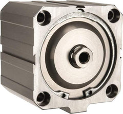 Norgren - 2" Stroke x 4" Bore Double Acting Air Cylinder - 1/4 Port, 1/2-20 Rod Thread, 145 Max psi, 23 to 176°F - Americas Industrial Supply