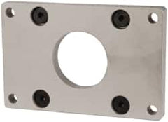 Norgren - Air Cylinder Flange Mount - 23°F Min Temp, Use with 80mm Compact Cylinders - Americas Industrial Supply