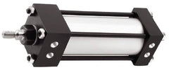 Norgren - 10" Stroke x 1-1/2" Bore Single Acting Air Cylinder - 3/8 Port, 7/16-20 Rod Thread, 250 Max psi, -20 to 200°F - Americas Industrial Supply