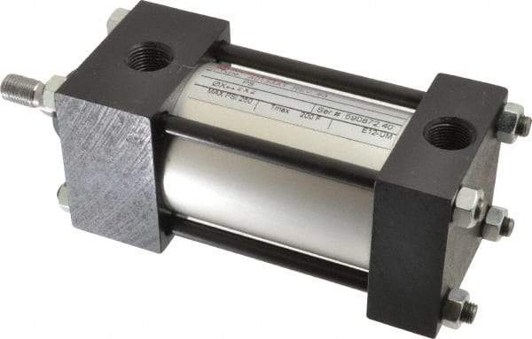 Norgren - 2" Stroke x 2" Bore Single Acting Air Cylinder - 3/8 Port, 7/16-20 Rod Thread, 250 Max psi, -20 to 200°F - Americas Industrial Supply