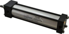 Norgren - 8" Stroke x 2" Bore Single Acting Air Cylinder - 3/8 Port, 7/16-20 Rod Thread, 250 Max psi, -20 to 200°F - Americas Industrial Supply