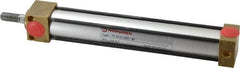 Norgren - 5" Stroke x 3/4" Bore Single Acting Air Cylinder - 1/8 Port, 5/16-18 Rod Thread, 150 Max psi, -20 to 200°F - Americas Industrial Supply
