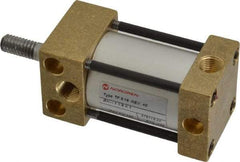 Norgren - 1" Stroke x 1-1/8" Bore Single Acting Air Cylinder - 1/8 Port, 5/16-18 Rod Thread, 150 Max psi, -20 to 200°F - Americas Industrial Supply