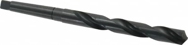 Interstate - 51/64", 2MT 118° Point High Speed Steel Taper Shank Drill Bit - Americas Industrial Supply