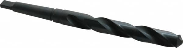 Interstate - 27/32", 2MT 118° Point High Speed Steel Taper Shank Drill Bit - Americas Industrial Supply