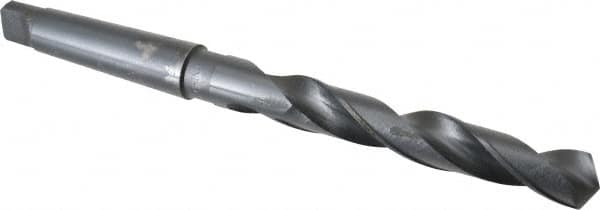 Interstate - 7/8", 3MT 118° Point High Speed Steel Taper Shank Drill Bit - Americas Industrial Supply