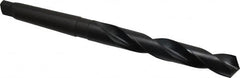 Interstate - 61/64", 3MT 118° Point High Speed Steel Taper Shank Drill Bit - Americas Industrial Supply
