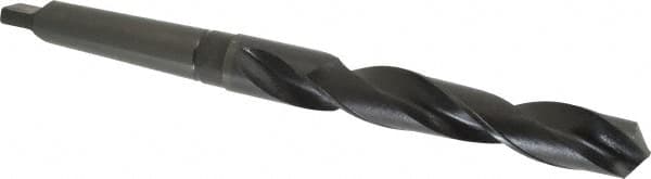 Interstate - 1-3/64", 3MT 118° Point High Speed Steel Taper Shank Drill Bit - Americas Industrial Supply