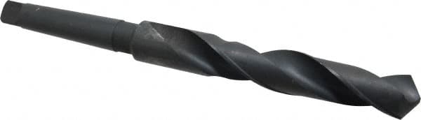 Interstate - 1-3/16", 3MT 118° Point High Speed Steel Taper Shank Drill Bit - Americas Industrial Supply