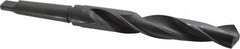 Interstate - 1-15/64", 3MT 118° Point High Speed Steel Taper Shank Drill Bit - Americas Industrial Supply