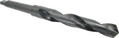 Interstate - 1-1/4", 3MT 118° Point High Speed Steel Taper Shank Drill Bit - Americas Industrial Supply