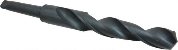 Interstate - 1-7/16", 3MT 118° Point High Speed Steel Taper Shank Drill Bit - Americas Industrial Supply