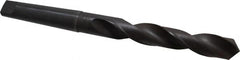 Interstate - 1-13/64", 4MT 118° Point High Speed Steel Taper Shank Drill Bit - Americas Industrial Supply