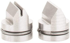 SPI - Chrome Caliper Inside & Outside Diameter Attachment - 2 Pieces, 1 to 1.5mm Pitch, For Use with 6" Dial or Electronic Calipers - Americas Industrial Supply