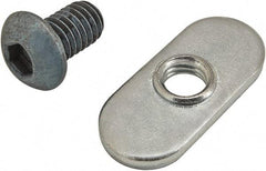 80/20 Inc. - Open Shelving Button Head Socket Cap Screw - 10mm Long, Use with 10/25 Series - Americas Industrial Supply