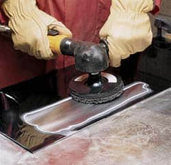 3M - 4-1/2" Diam, Silicon Carbide Hook & Loop Disc - Very Coarse Grade, Nonwoven, - Americas Industrial Supply