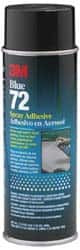 3M - 24 oz Aerosol Blue Spray Adhesive - Flammable, Series 72 - Americas Industrial Supply