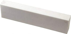 Norton - 100 Grit Aluminum Oxide Rectangular Polishing Stone - Fine Grade, 2" Wide x 8" Long x 1" Thick - Americas Industrial Supply