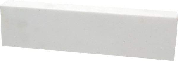 Norton - 120 Grit Aluminum Oxide Rectangular Polishing Stone - Fine Grade, 2" Wide x 8" Long x 1" Thick - Americas Industrial Supply