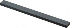 Made in USA - 150 Grit Aluminum Oxide Rectangular Polishing Stone - Very Fine Grade, 1/2" Wide x 6" Long x 1/4" Thick - Americas Industrial Supply