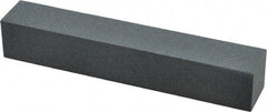 Made in USA - 150 Grit Aluminum Oxide Square Polishing Stone - Very Fine Grade, 1" Wide x 6" Long x 1" Thick - Americas Industrial Supply