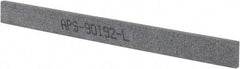 Value Collection - 180 Grit Silicon Carbide Rectangular Polishing Stone - Very Fine Grade, 1/2" Wide x 6" Long x 1/8" Thick - Americas Industrial Supply