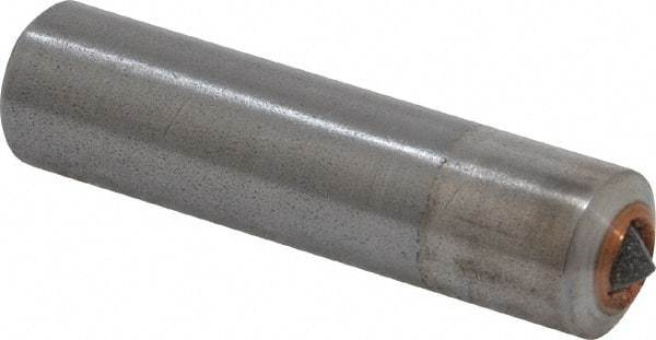 Norton - 2 Carat Single Point Diamond Dresser - 2" Long x 1/2" Shank Diam - Americas Industrial Supply