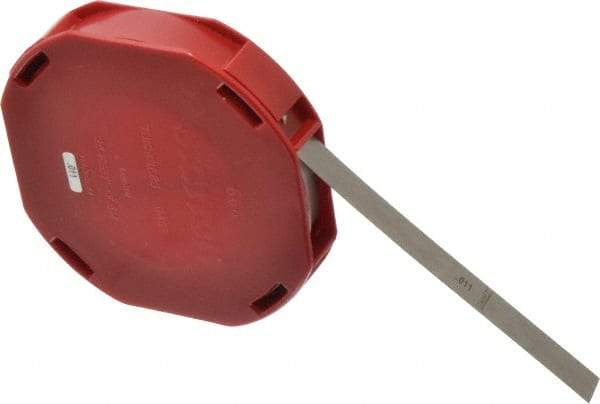 Starrett - 0.011 Inch Thick x 7.62 m Long x 1/2 Inch Wide, Feeler Stock Roll - Tempered Steel - Americas Industrial Supply