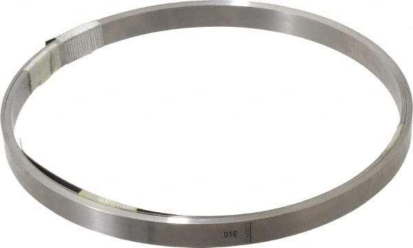 Starrett - 0.016 Inch Thick x 7.62 m Long x 1/2 Inch Wide, Feeler Stock Roll - Tempered Steel - Americas Industrial Supply