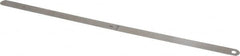 Starrett - 0.001 Inch Thick x 1/2 Inch Wide x 12 Inch Leaf Length, Parallel Feeler Gage - Tempered Steel - Americas Industrial Supply