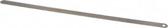 Starrett - 0.0015 Inch Thick x 1/2 Inch Wide x 12 Inch Leaf Length, Parallel Feeler Gage - Tempered Steel - Americas Industrial Supply