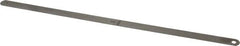 Starrett - 0.013 Inch Thick x 1/2 Inch Wide x 12 Inch Leaf Length, Parallel Feeler Gage - Tempered Steel - Americas Industrial Supply