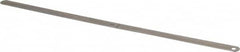 Starrett - 0.025 Inch Thick x 1/2 Inch Wide x 12 Inch Leaf Length, Parallel Feeler Gage - Tempered Steel - Americas Industrial Supply