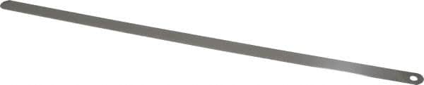 Starrett - 0.027 Inch Thick x 1/2 Inch Wide x 12 Inch Leaf Length, Parallel Feeler Gage - Tempered Steel - Americas Industrial Supply