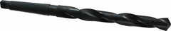 Interstate - 18.5mm, 2MT 118° Point High Speed Steel Taper Shank Drill Bit - Americas Industrial Supply