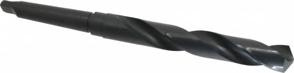 Interstate - 22mm, 2MT 118° Point High Speed Steel Taper Shank Drill Bit - Americas Industrial Supply