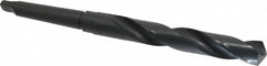Interstate - 22mm, 2MT 118° Point High Speed Steel Taper Shank Drill Bit - Americas Industrial Supply