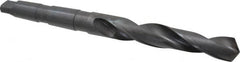 Interstate - 25mm, 3MT 118° Point High Speed Steel Taper Shank Drill Bit - Americas Industrial Supply