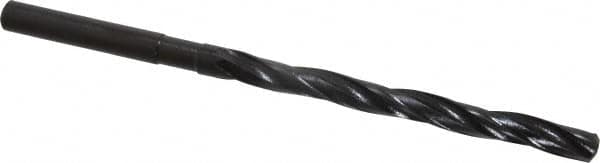 Interstate - 11/32" Diam, 3 Flute, High Speed Steel Straight Shank Core Drill - Americas Industrial Supply