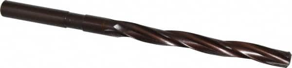 Interstate - 15/32" Diam, 3 Flute, High Speed Steel Straight Shank Core Drill - Americas Industrial Supply