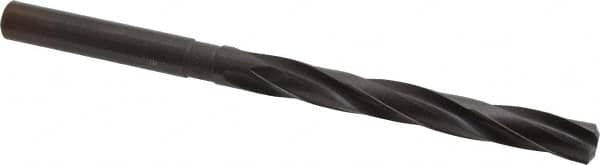 Interstate - 9/16" Diam, 3 Flute, High Speed Steel Straight Shank Core Drill - Americas Industrial Supply