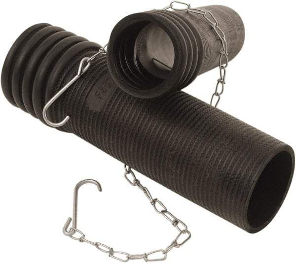 Hi-Tech Duravent - 2" ID Custom EPDM Tailpipe Adapter - 15" Long - Americas Industrial Supply
