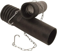 Hi-Tech Duravent - 2" ID Custom EPDM Tailpipe Adapter - 15" Long - Americas Industrial Supply