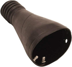 Hi-Tech Duravent - Custom EPDM Universal Adapter - 8" Long, Oval ID Range - Americas Industrial Supply