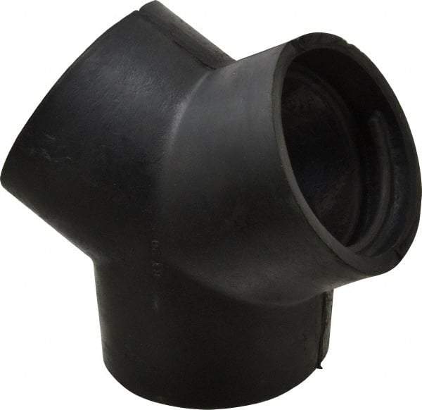 Hi-Tech Duravent - 3" ID Custom EPDM Y Adapter - 4" Long - Americas Industrial Supply