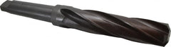 Interstate - 2-1/4" Diam, 4 Flute, High Speed Steel 5MT Shank Core Drill - Americas Industrial Supply