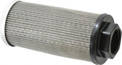 Flow Ezy Filters - 60 Mesh, 76 LPM, 20 GPM, 3.2" Diam, Female Suction Strainer without Bypass - 1-1/4 Port NPT, 7.4" Long - Americas Industrial Supply